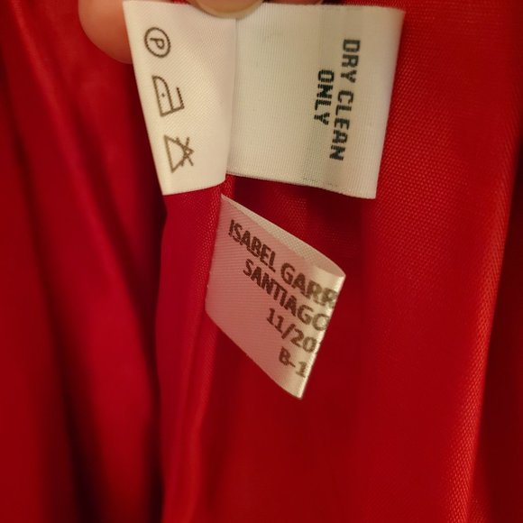 Isabel Garreton New York tailored red wool coat - Picture 9 of 10